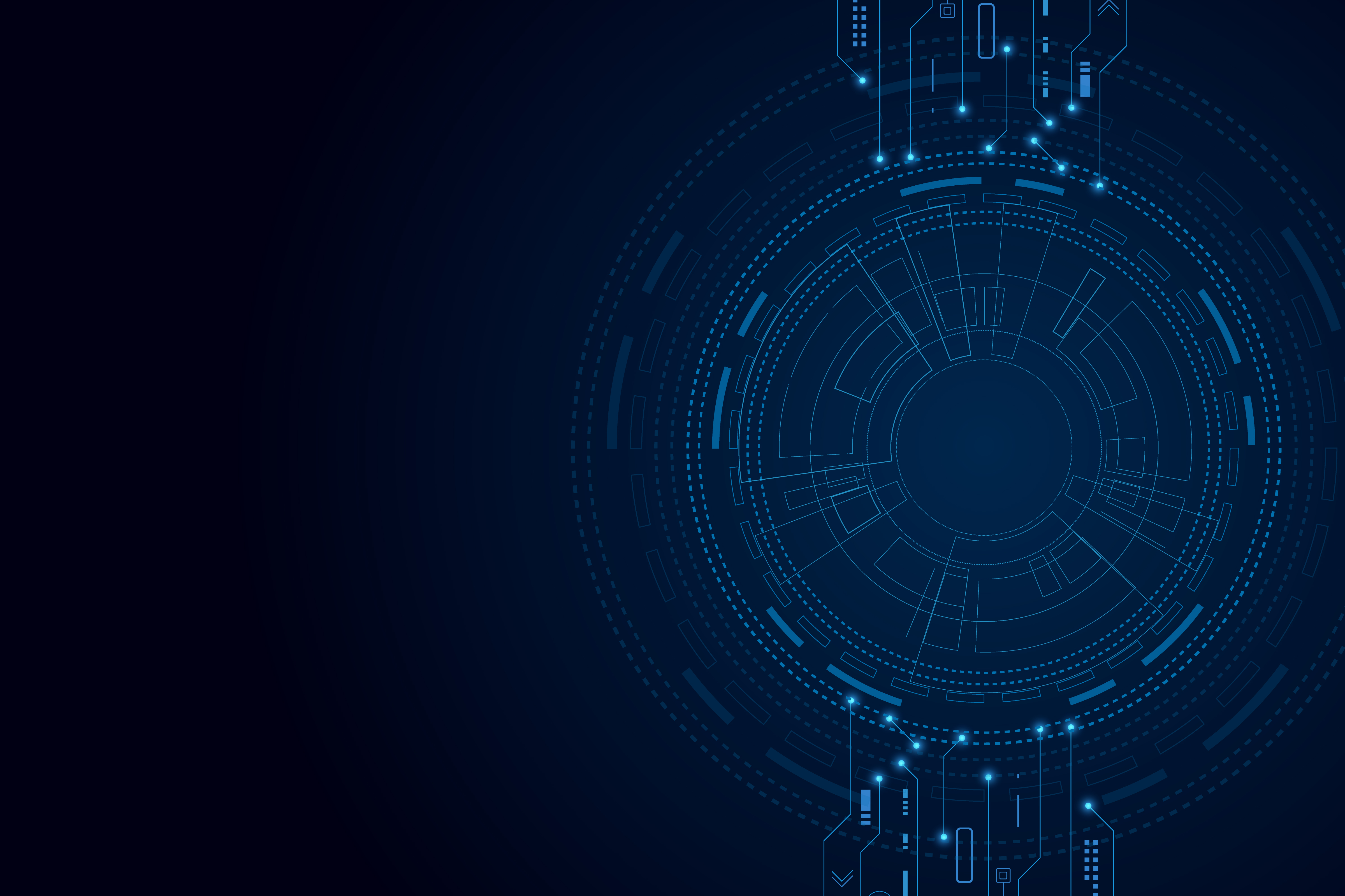 Business team working in modern office